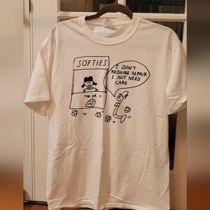 White Local Band T-Shirt